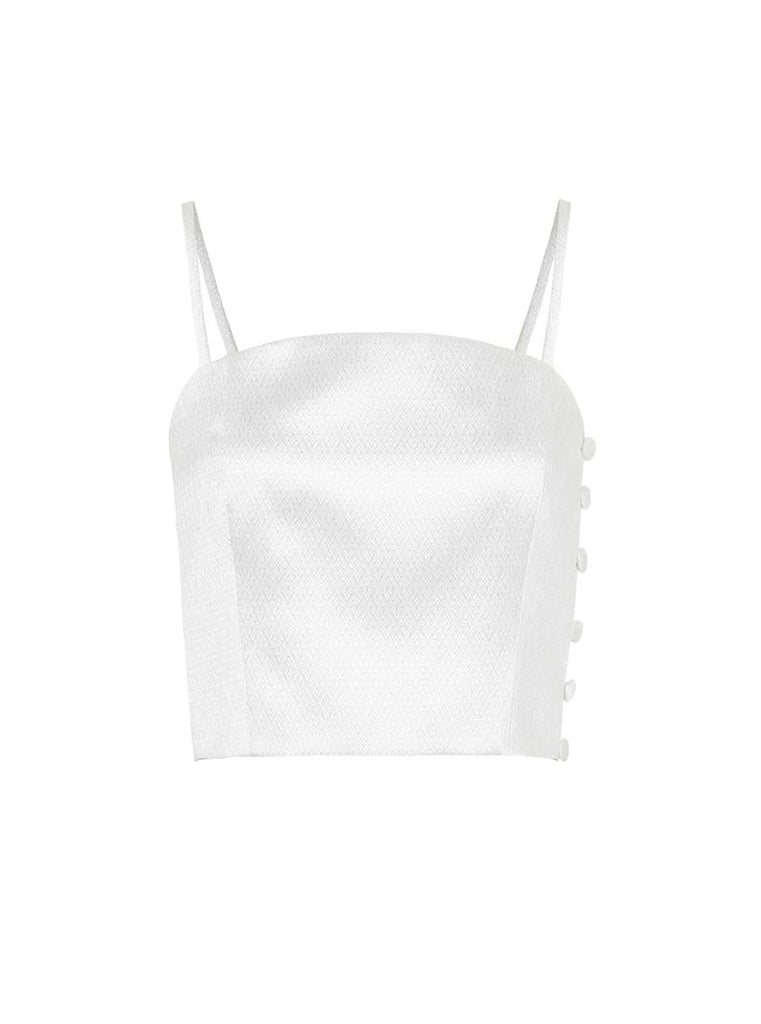 Mali Cami Top - White