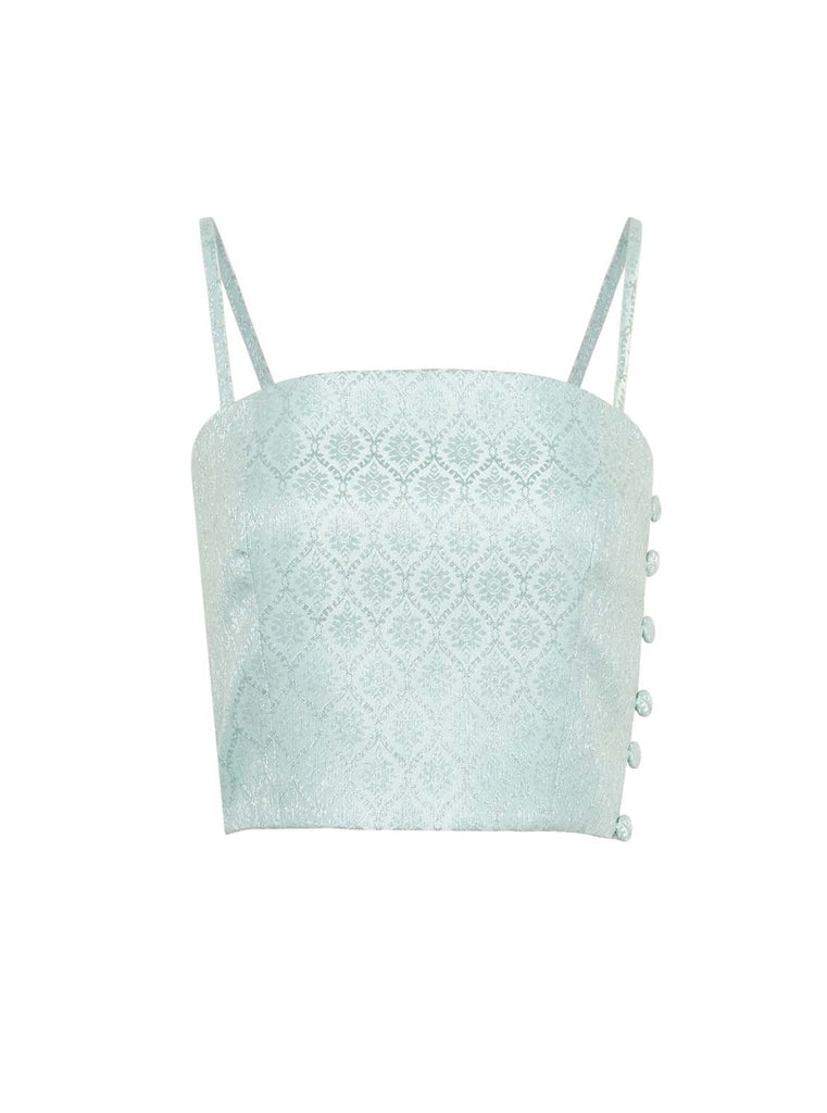 Mali Cami Top - Turquoise