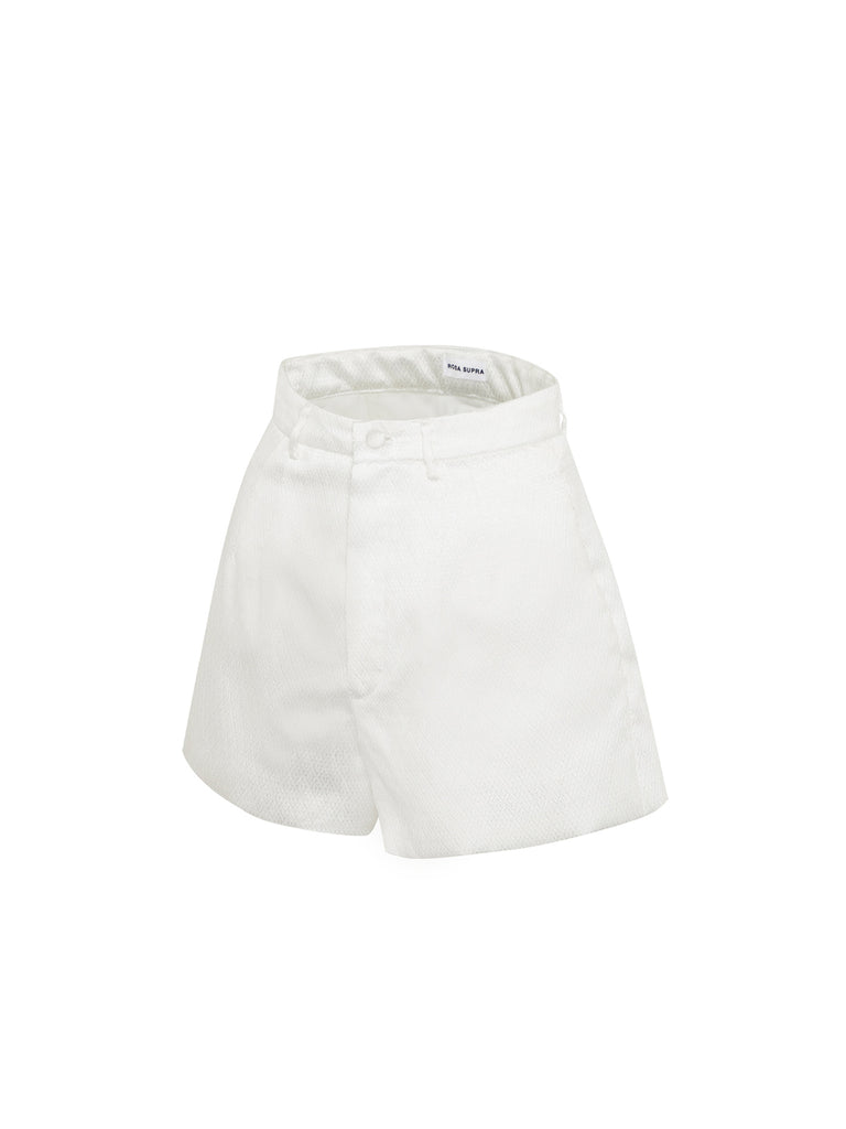 Saow Shorts - White