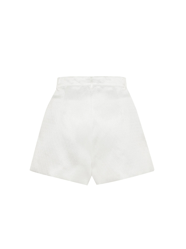 Saow Shorts - White