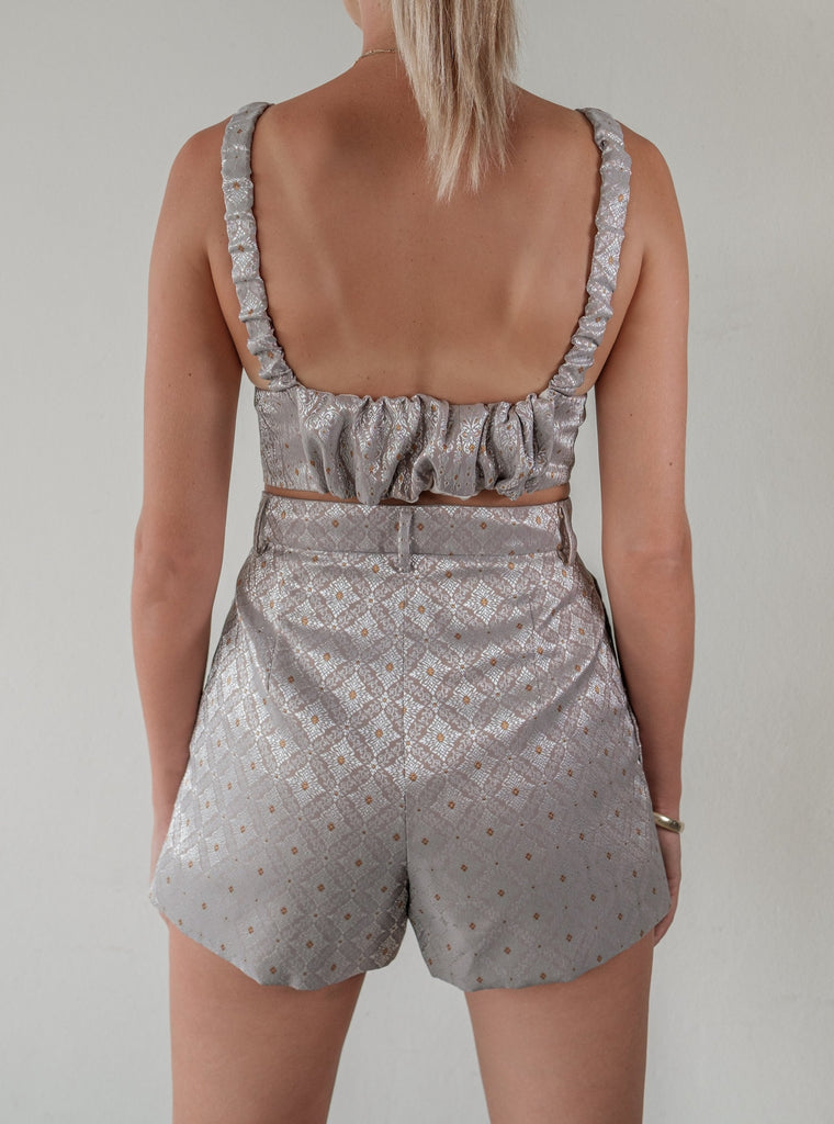 Saow Shorts - Silver