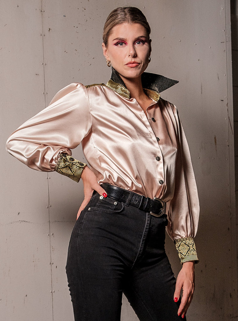 Rosa Shirt - Gold