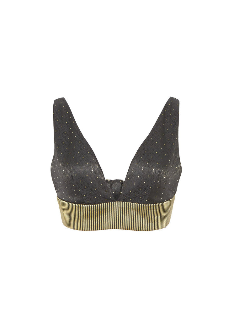 Darin Bralette - Black Stripe